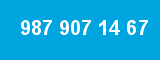 987 907 14 67 987 907 14 67